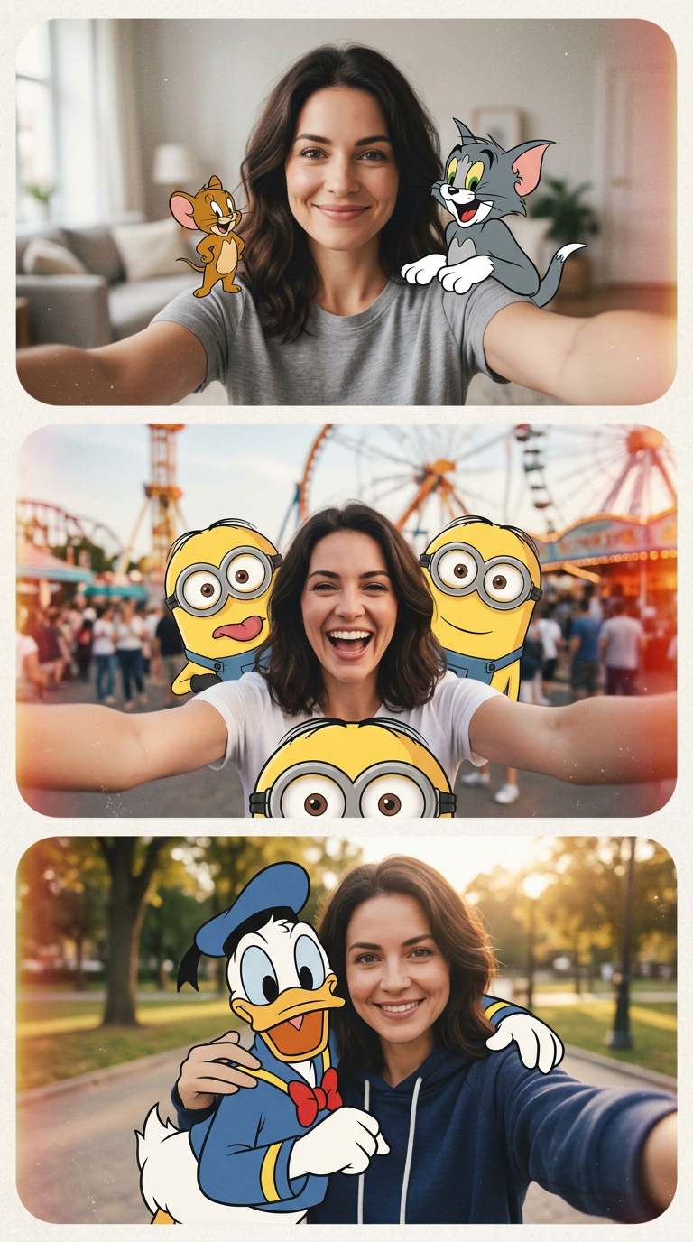 cartoon AI image template preview