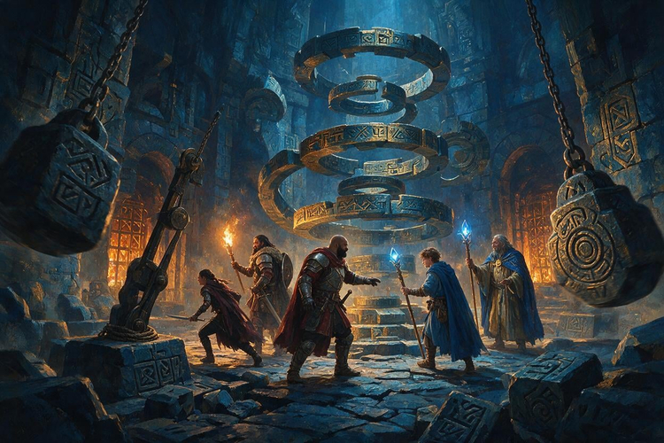 The Living Dungeon cover