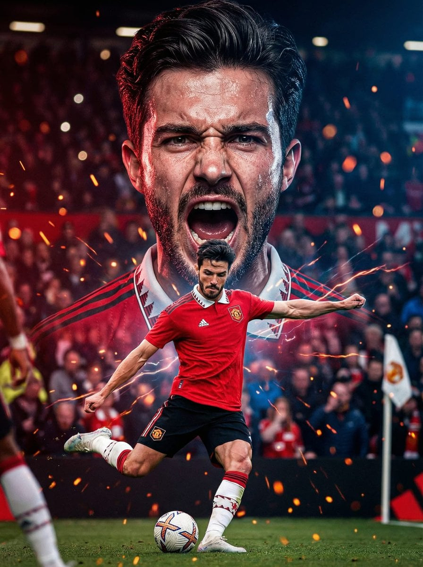 dual-composition-hero-action-football-poster — Ultra-realistic cinematic football poster in the style of elite Premier League key featuring me with intense comp