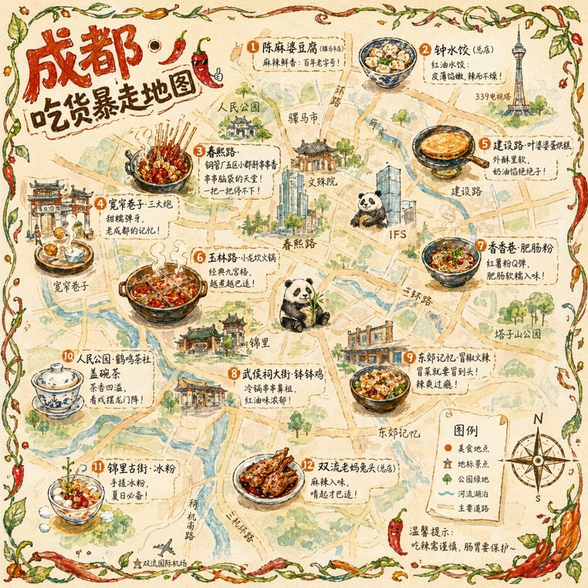 gpt2-illustrated-city-food-map AI image template preview