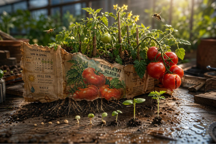 gpt2-product-marketing-magical-seed-packet-diorama AI image template preview