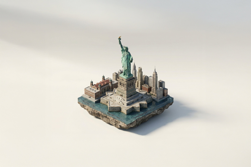 147-turn-iconic-landmarks-into-tiny-worlds-w AI image template preview