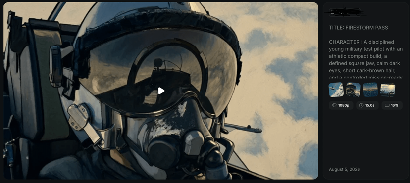 Fighter Jet Aerial Combat Montage — Seedance 2.5 reference image 7