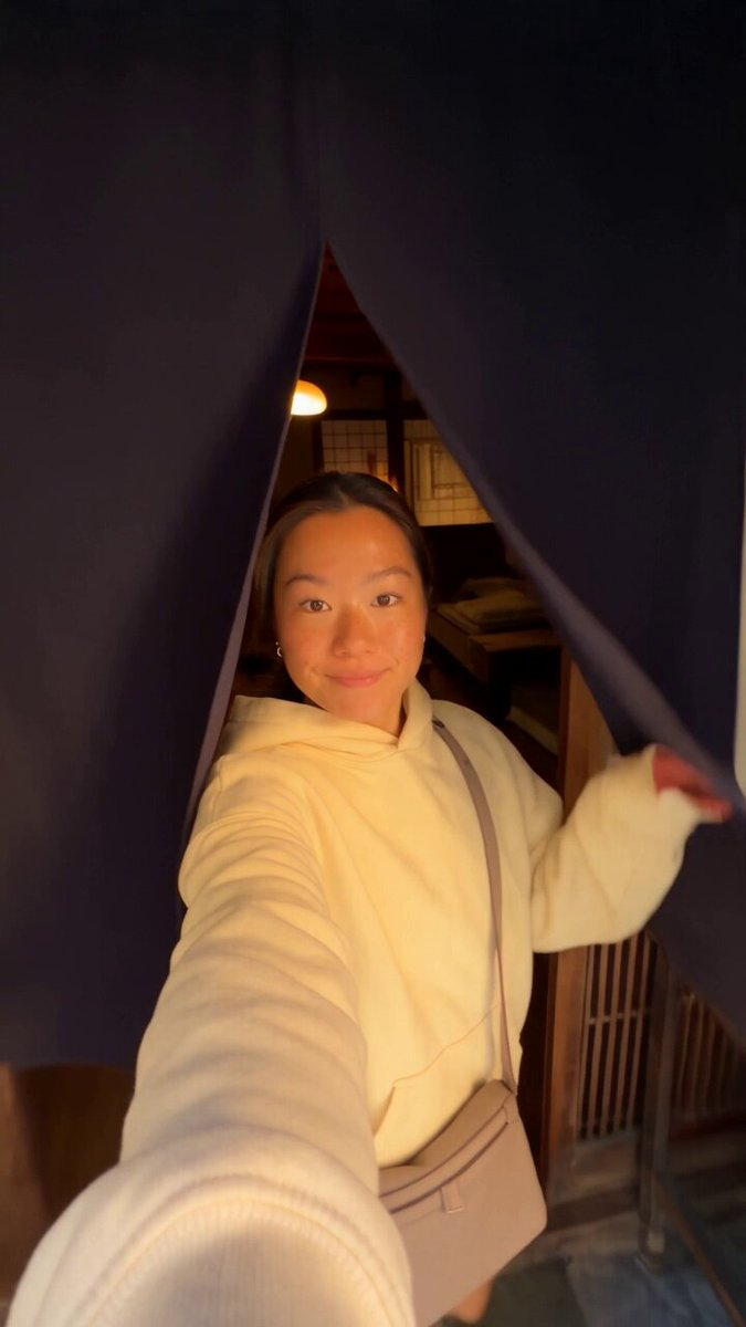 Kyoto Morning Selfie Vlog AI template preview