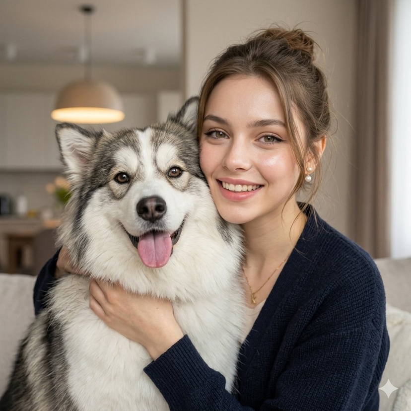 nano-banana-pet-portrait-dog AI image template preview