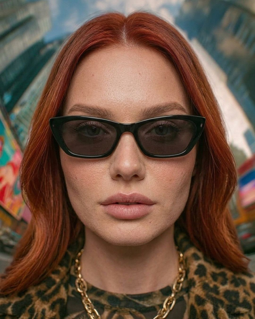 nano-banana-fashion-portrait-redhead AI image template preview