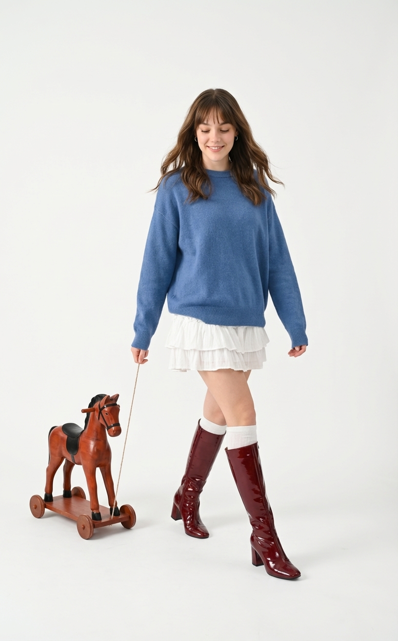 Vintage Toy Fashion Portrait example 2