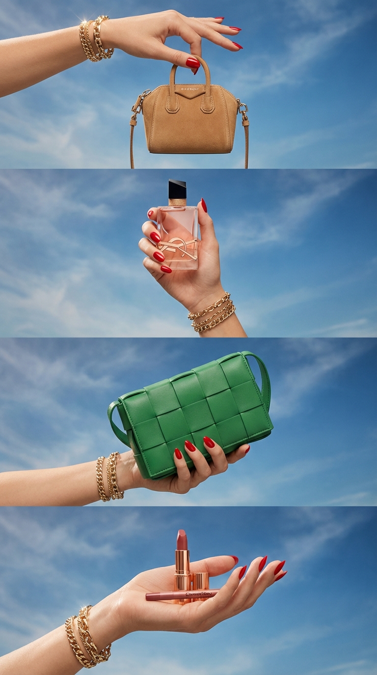 Luxe Minimalist Accessory Showcase example 3