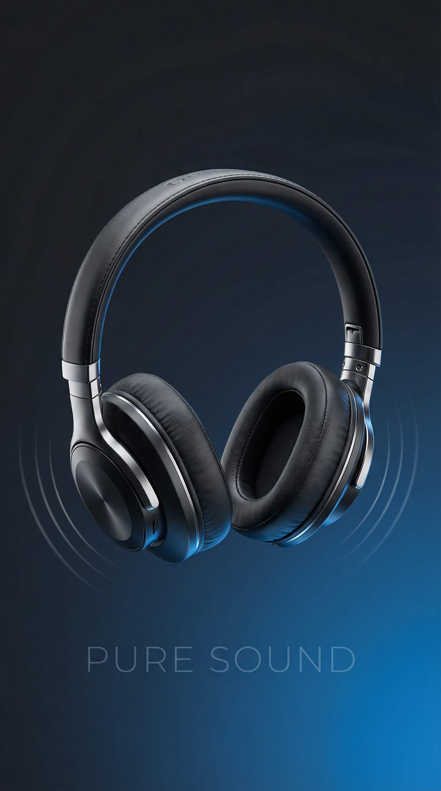 Wireless Headphones Creative Ad Visual example 3
