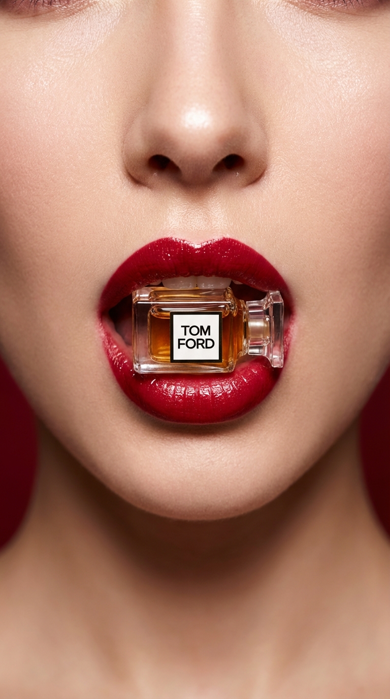 Crimson Luxury Beauty Macro Photography Template  example 1