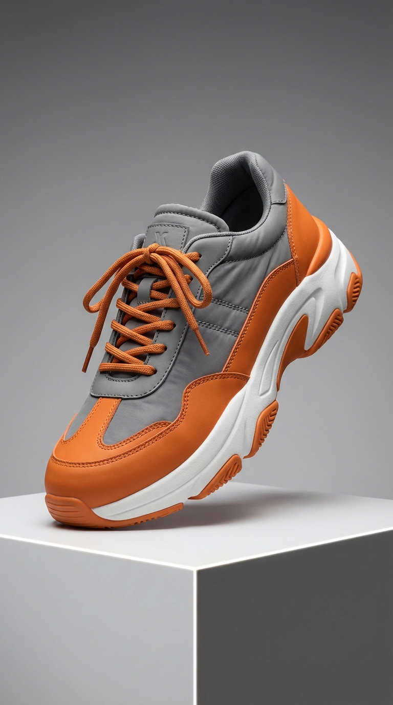 Modern Techwear Footwear Showcase example 1