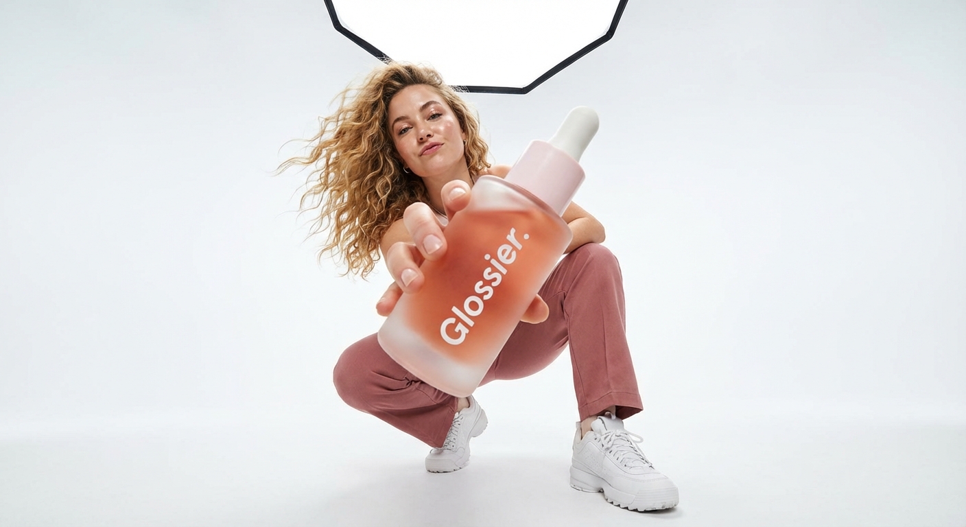 Glossier Skin Serum Product Shoot example 2