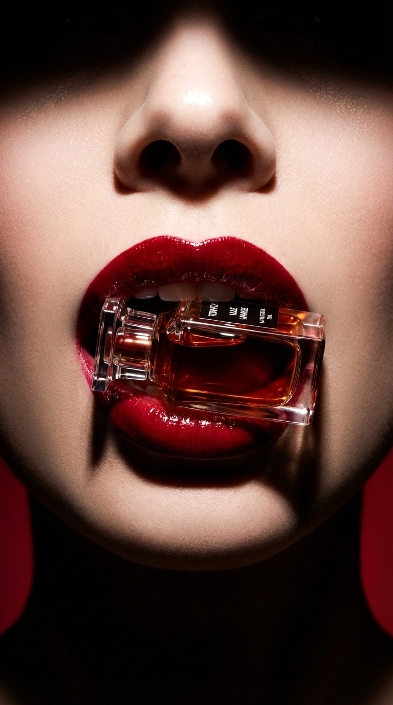 Crimson Luxury Beauty Macro Photography Template  example 2