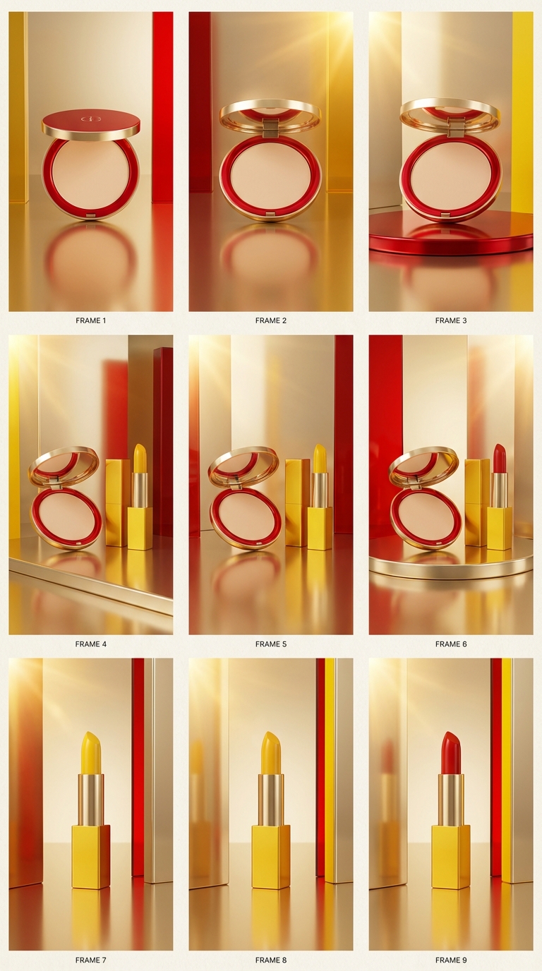 Golden Arches Beauty Editorial example 1