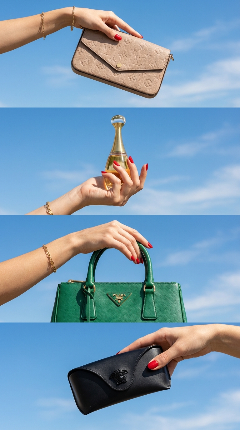 Luxe Minimalist Accessory Showcase example 2