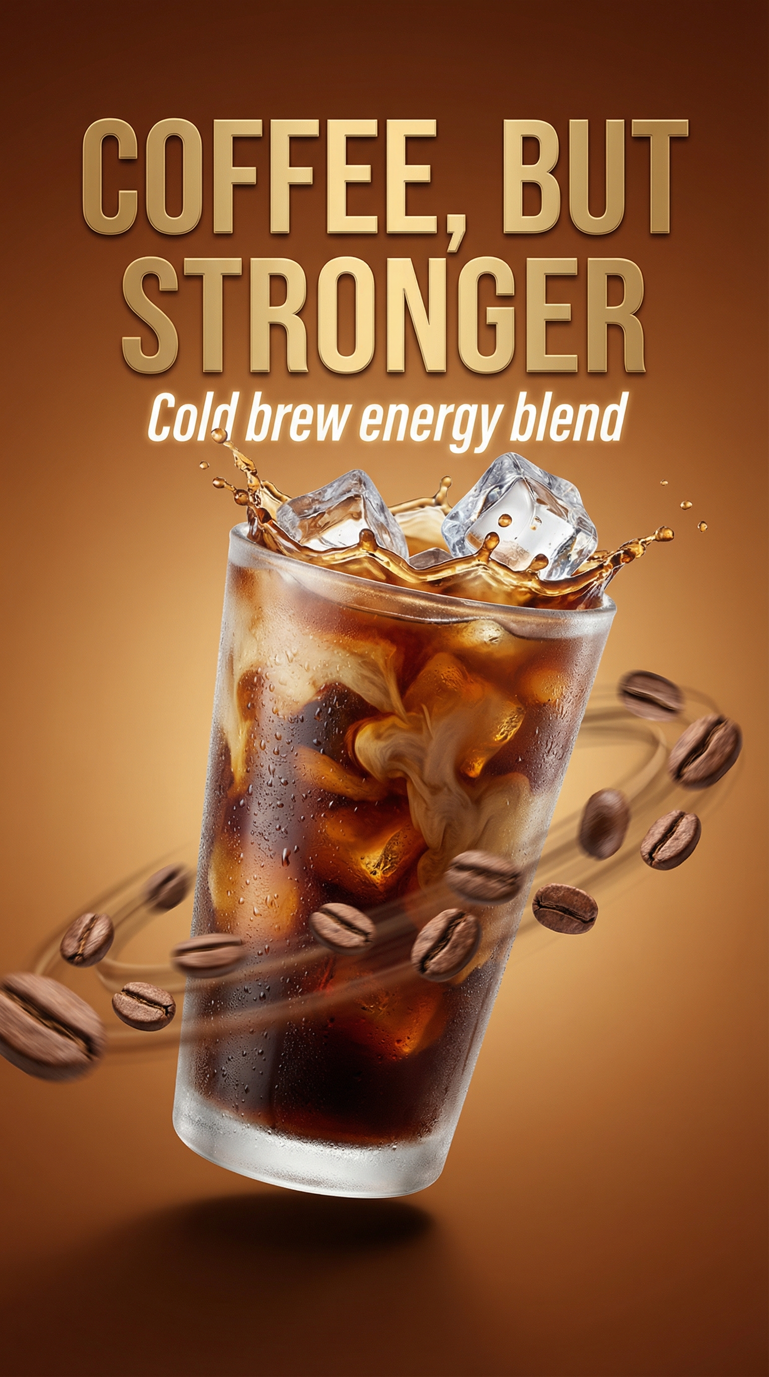 Cold Brew Coffee Ad Visual example 2