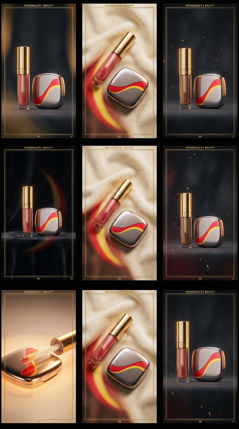 Golden Arches Beauty Editorial example 2