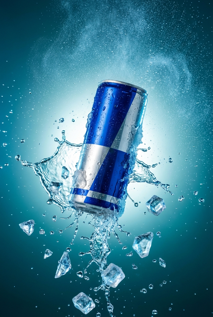 A massive splash of energy! - AI Image Template Preview