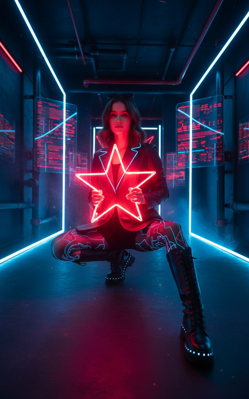 Music Video Photoshoot - AI Image Template Preview