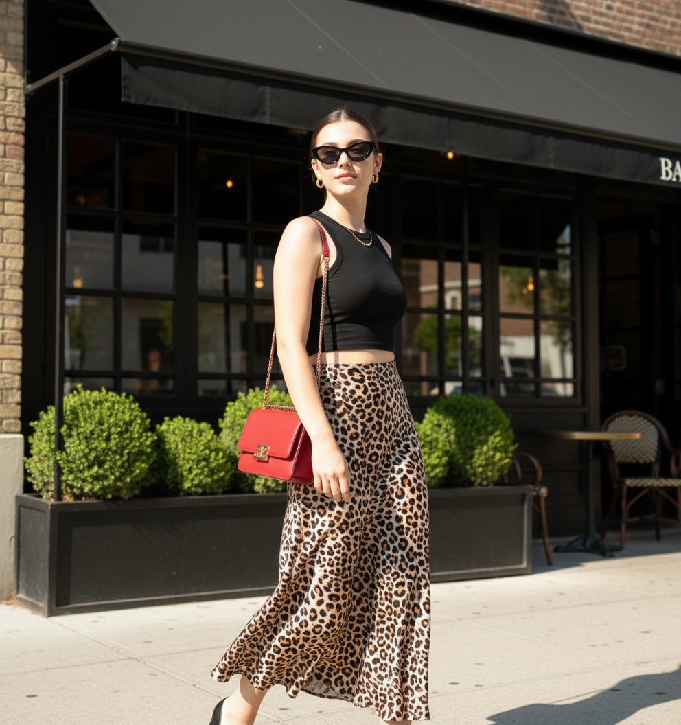 Day Street Fashion - AI Image Template Preview