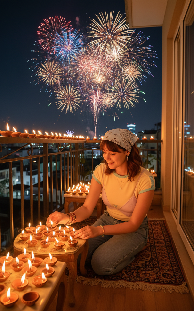 Diwali Photos - AI Image Template Preview