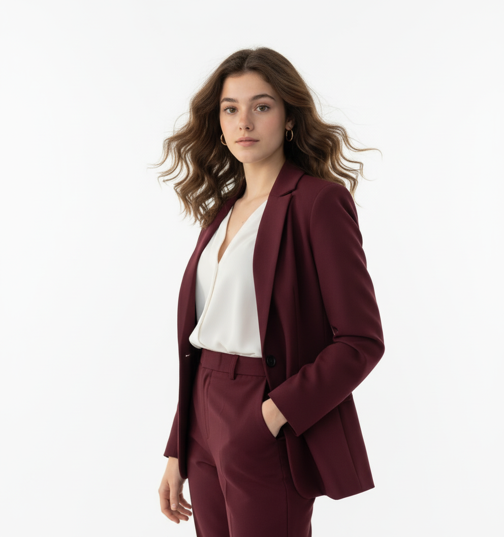 High Fashion Studio Photoshoot - AI Image Template Preview