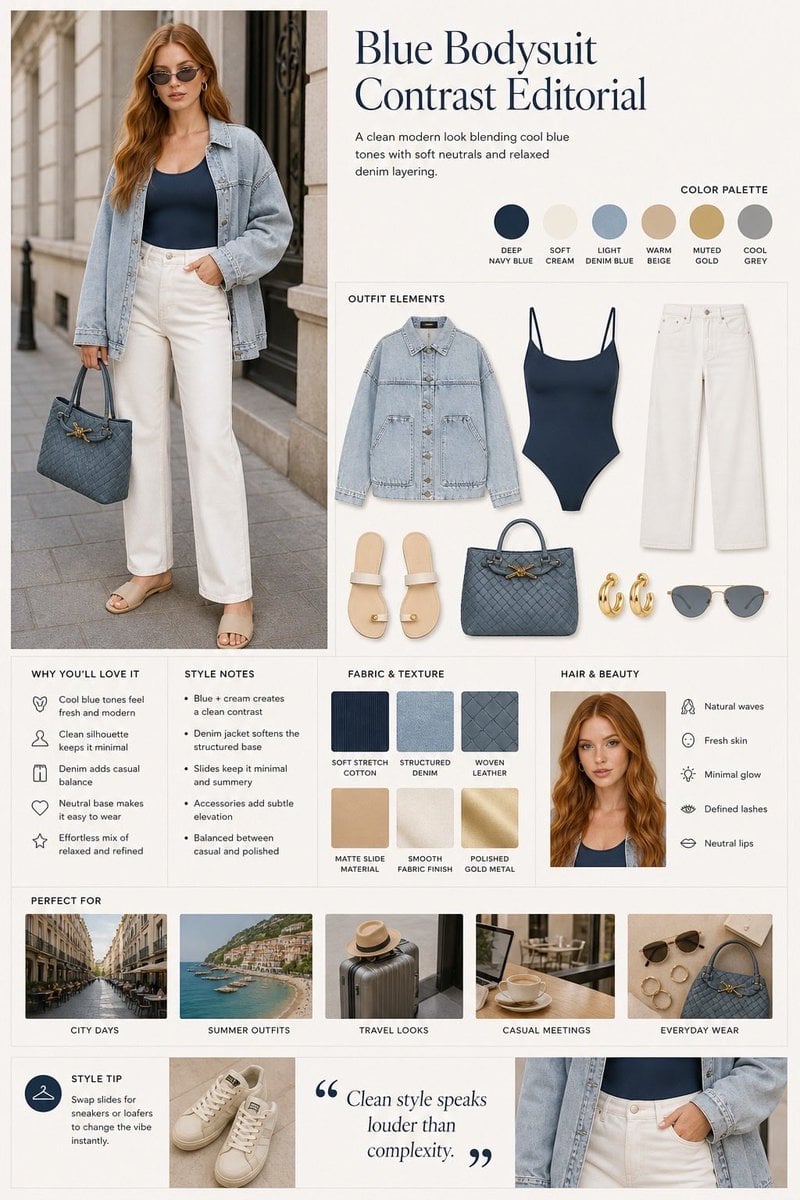 Minimalist Fashion Editorial Split Layout - AI image template preview