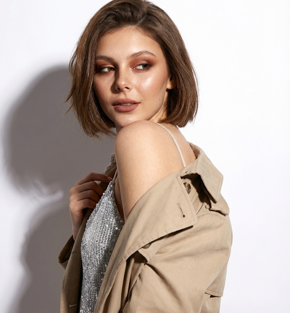 Fashion Editorial Portrait Template - AI Image Template Preview