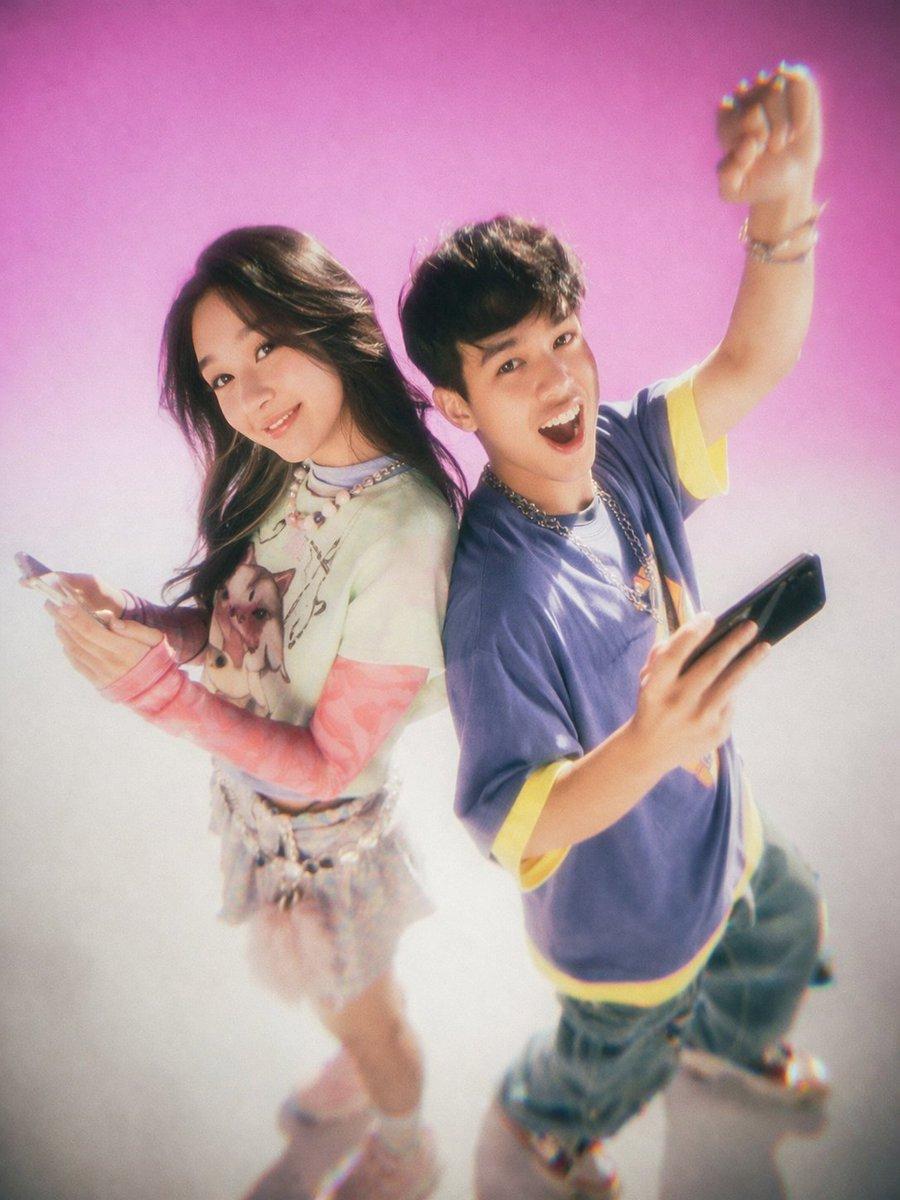 Y2K Teen Magazine Studio Portrait - AI image template preview