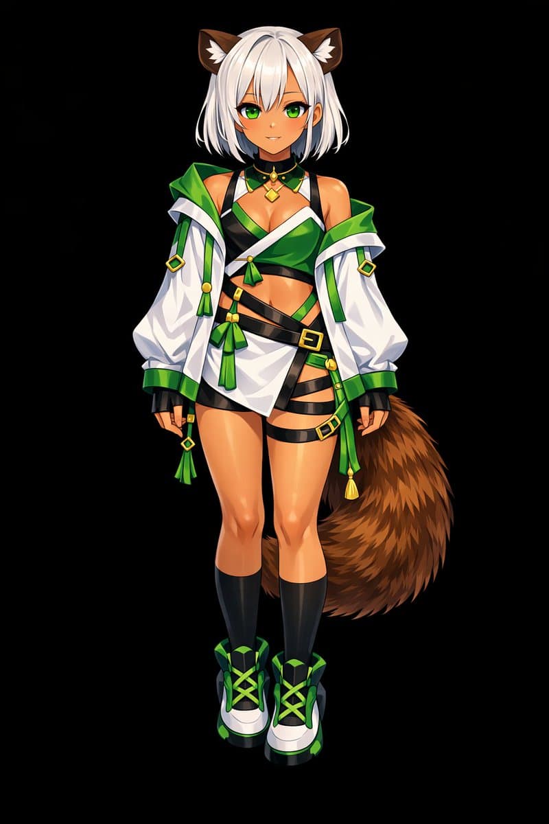 Glossy Anime Shading Transformation - AI image template preview