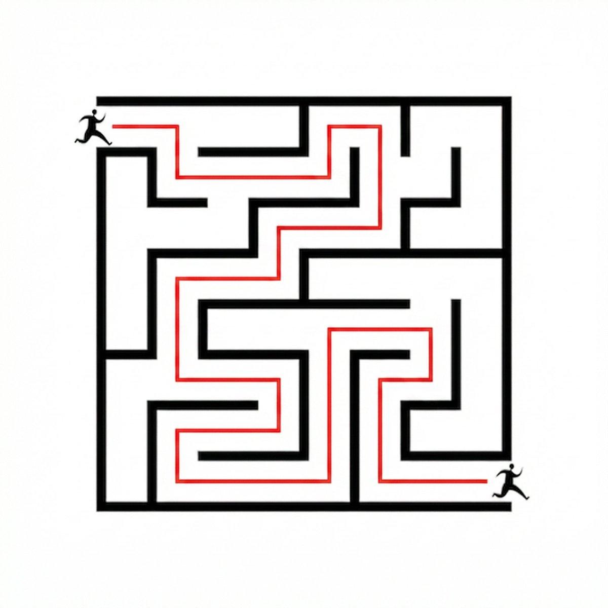 Maze Solver Transformation - AI image template preview
