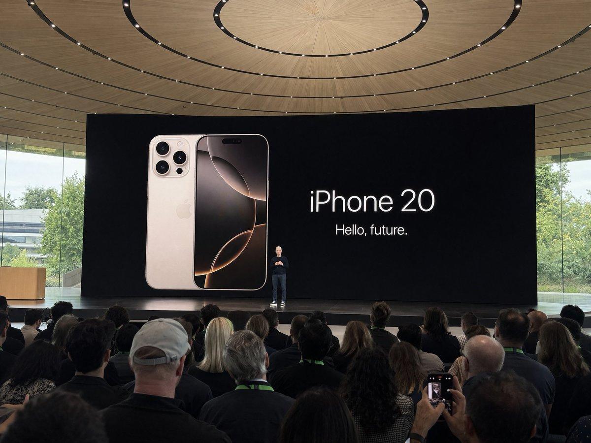 Apple Park Keynote Photo Prompt - AI image template preview