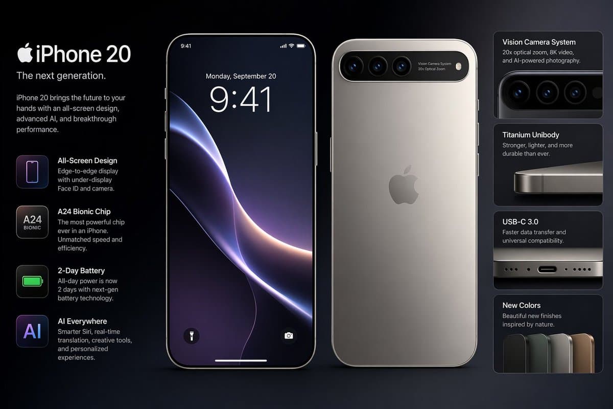 Future iPhone Design - AI image template preview