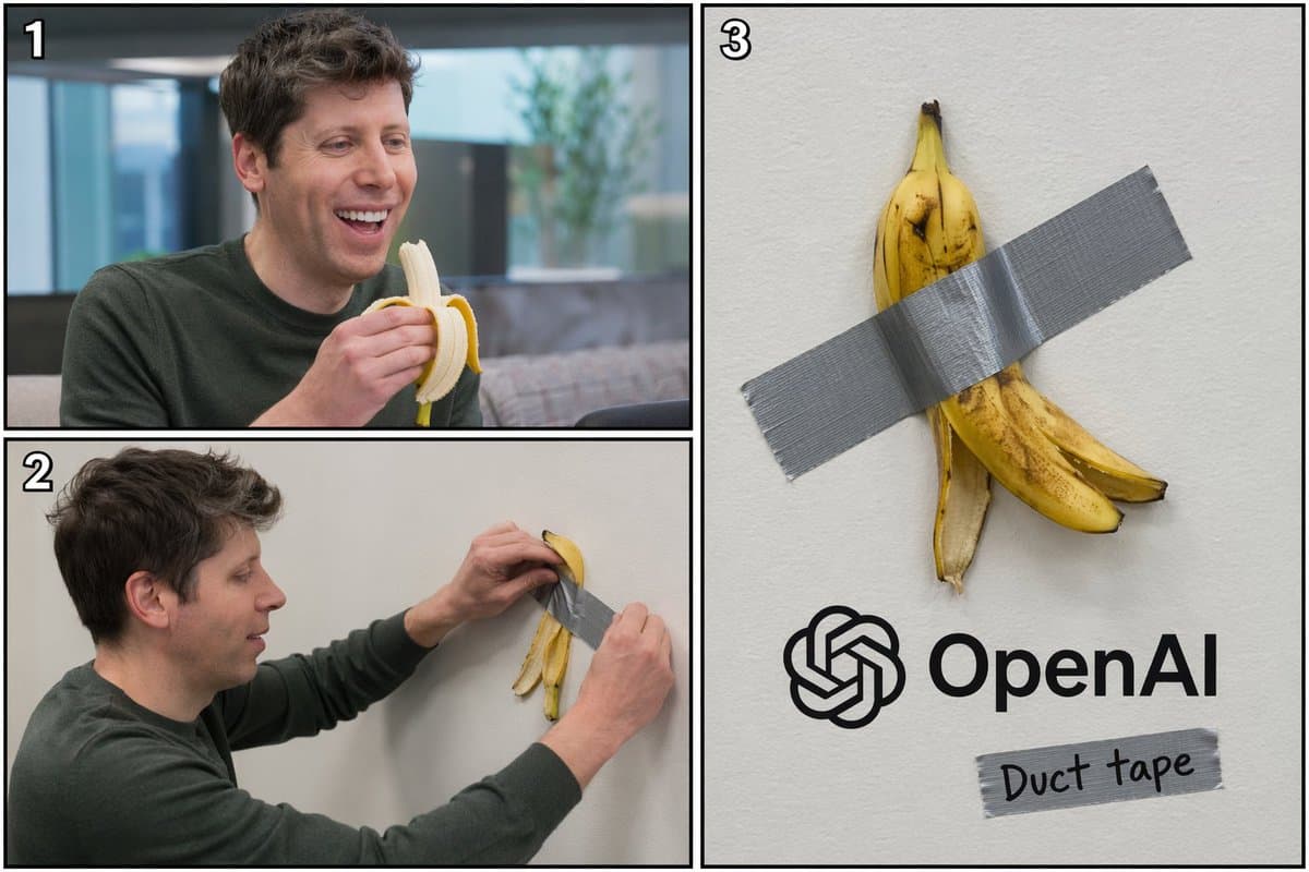 3-Panel Duct Tape Meme Comic - AI image template preview