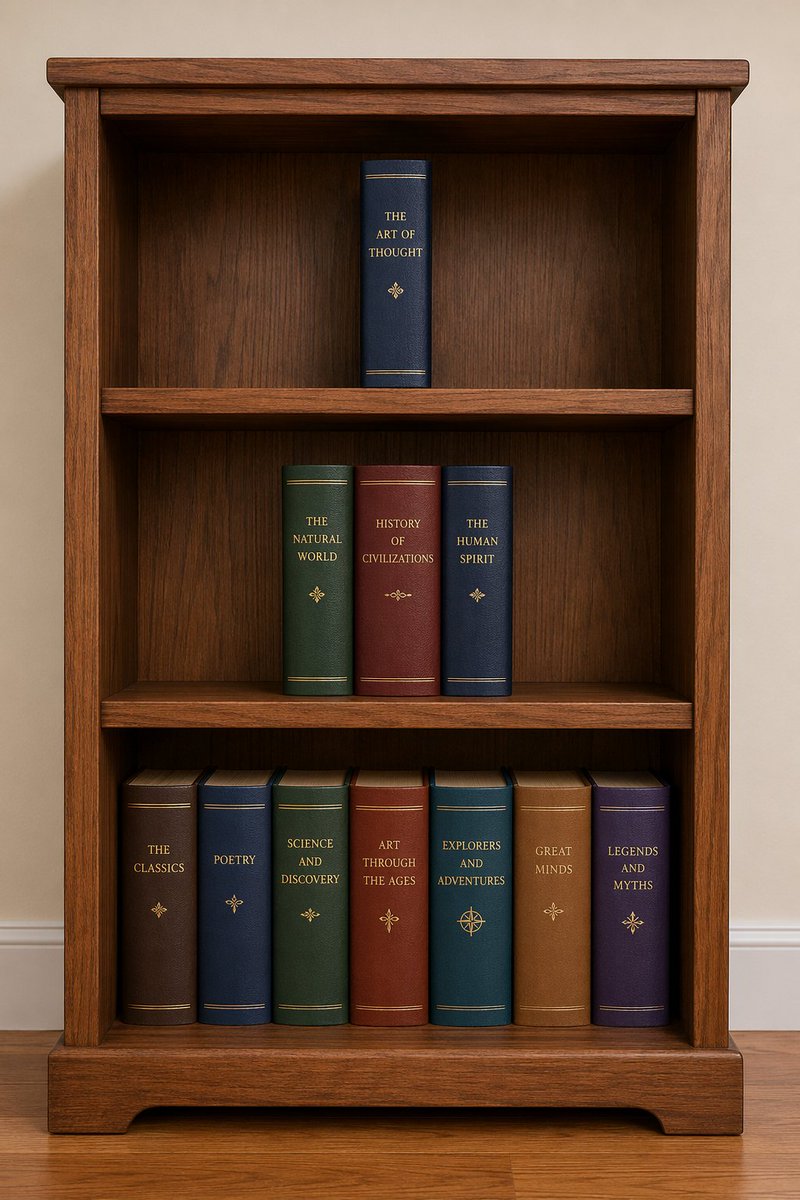 Bookshelf Logic and Spatial Reasoning Prompt - AI image template preview