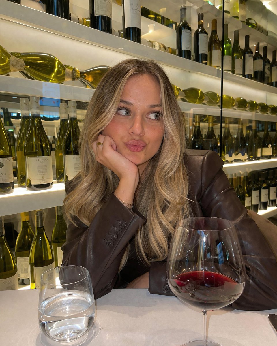 Candid Wine Bar Portrait - AI image template preview