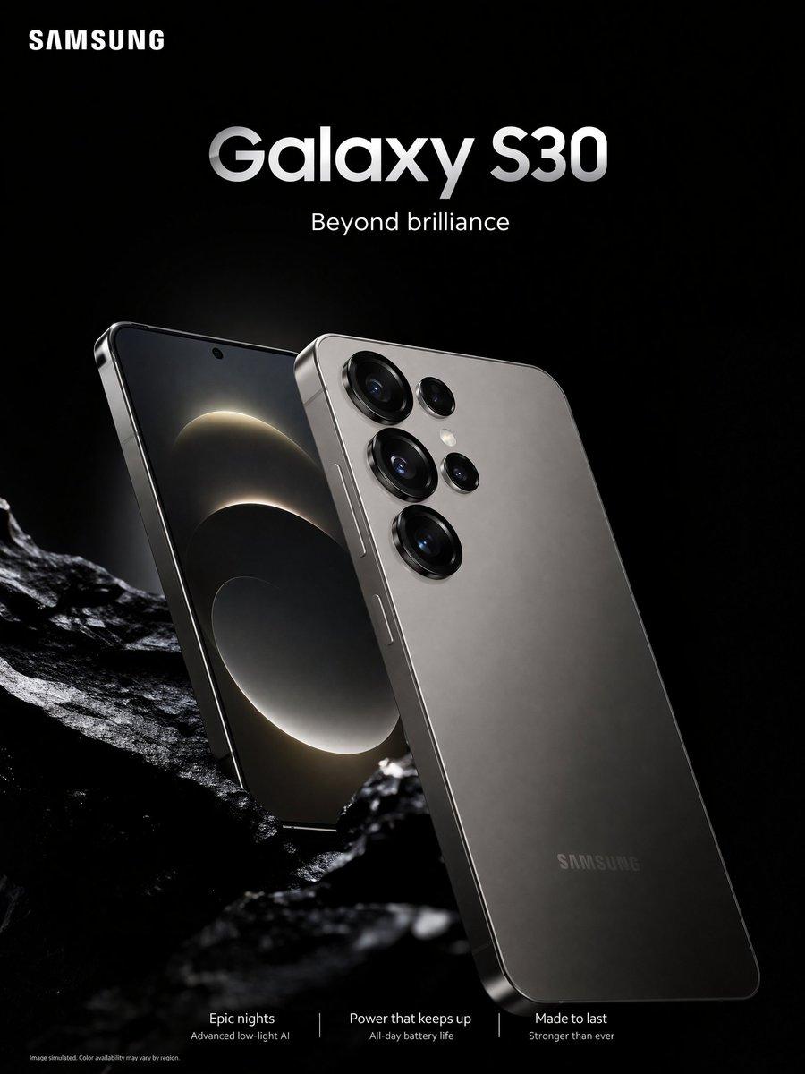 Smartphone Ad Poster - AI image template preview