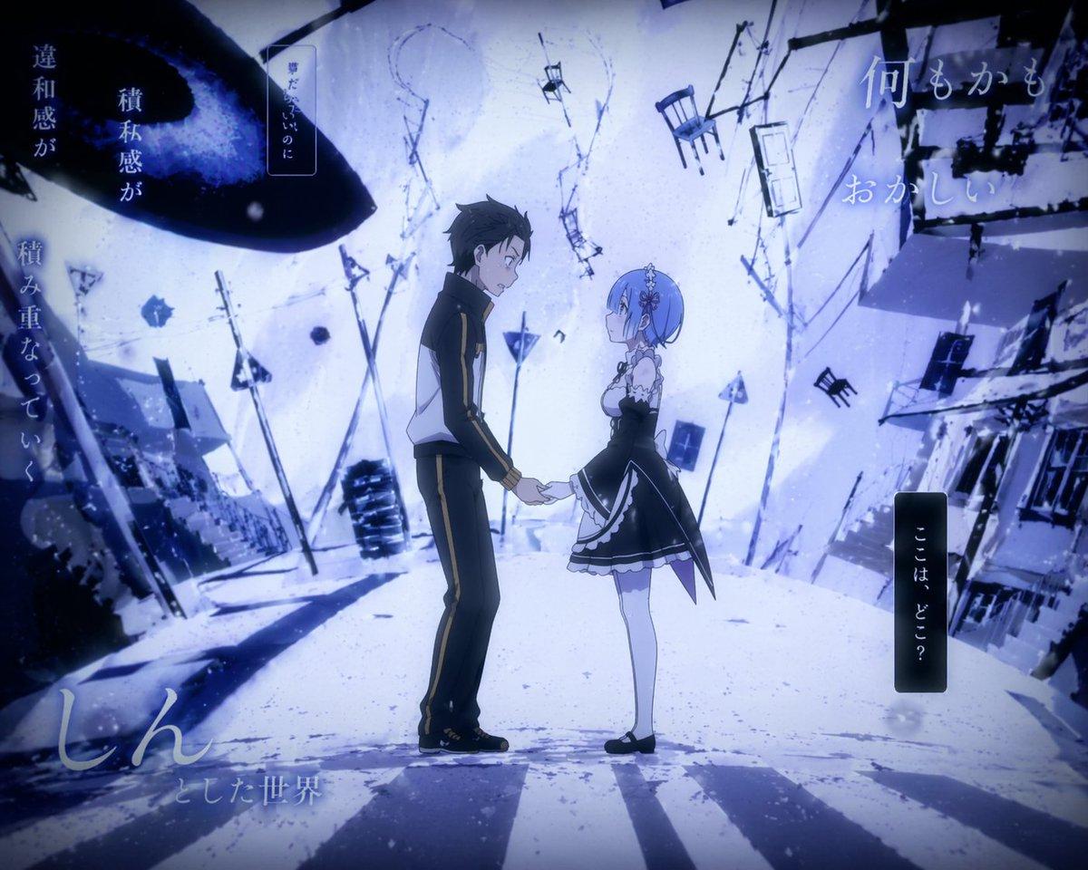 Surreal Anime Couple Illustration with Text Overlays - AI image template preview