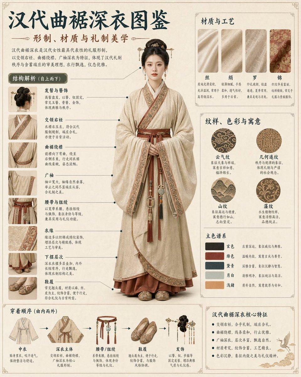 Cultural Garment Infographic - AI image template preview