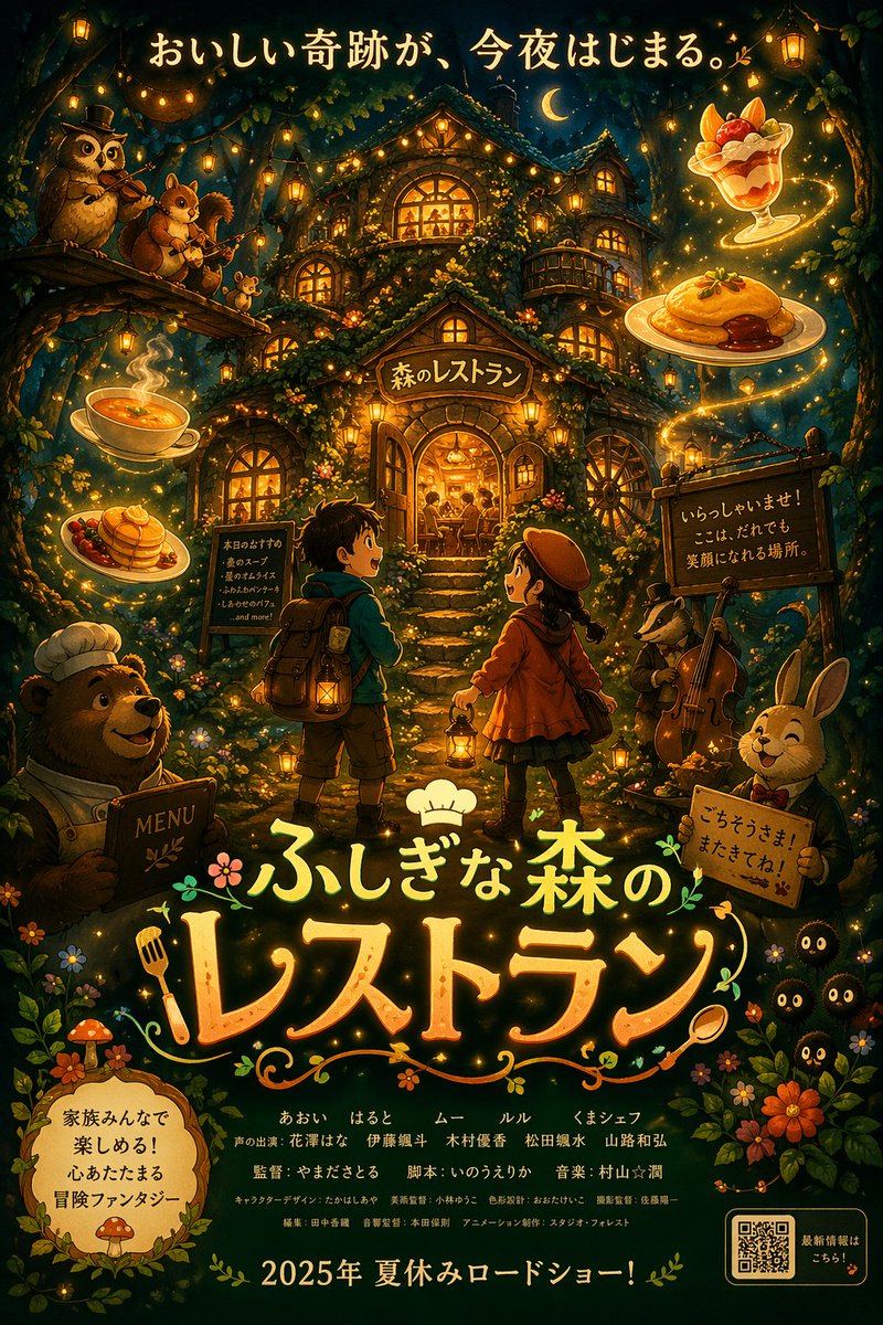 Anime Fantasy Movie Poster - AI image template preview