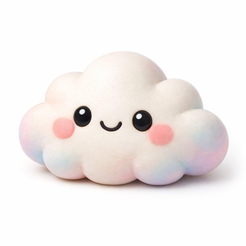 Kawaii 3D Character Icon - AI image template preview