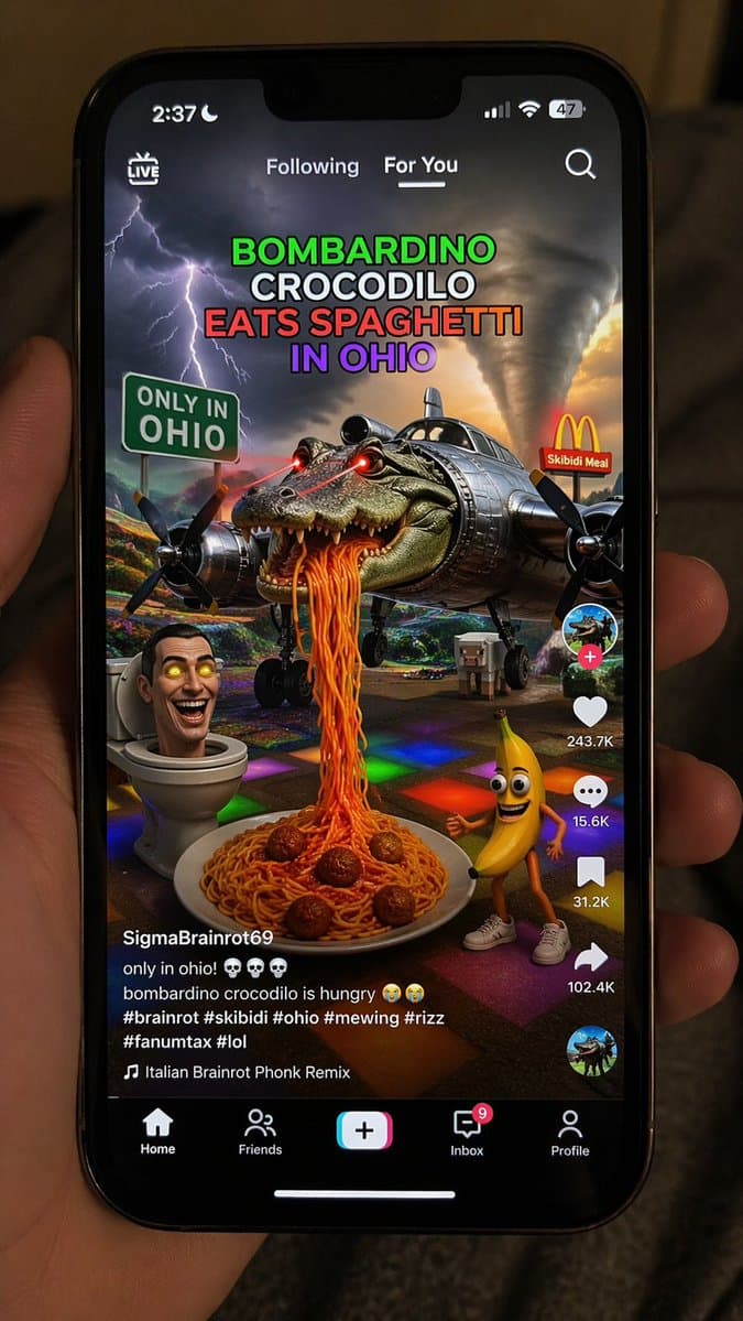 Smartphone Screen Mockup - AI image template preview
