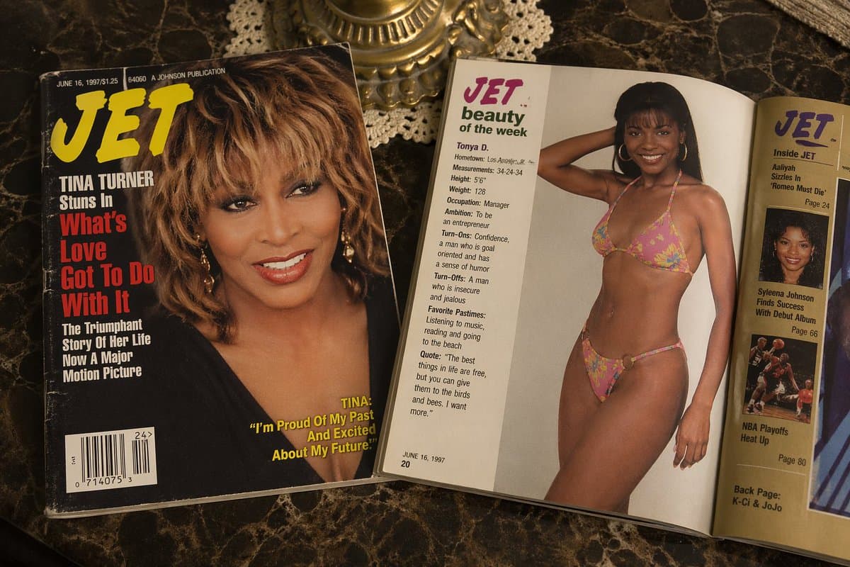 Retro Jet Magazine Cover Scene - AI image template preview
