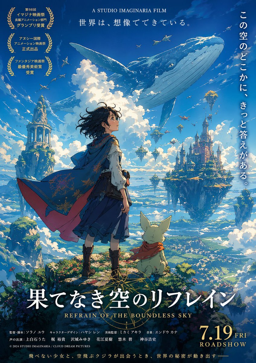 Anime Film Poster Generator - AI image template preview