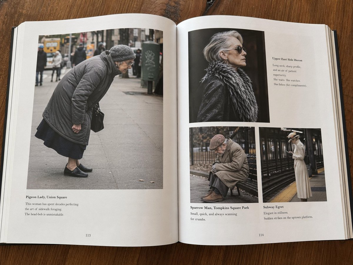 Fictional Book Page Excerpts - AI image template preview