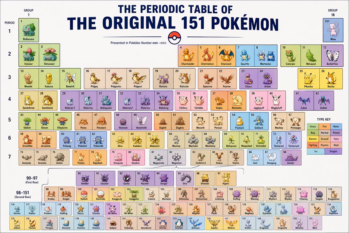 Themed Periodic Table Design - AI image template preview