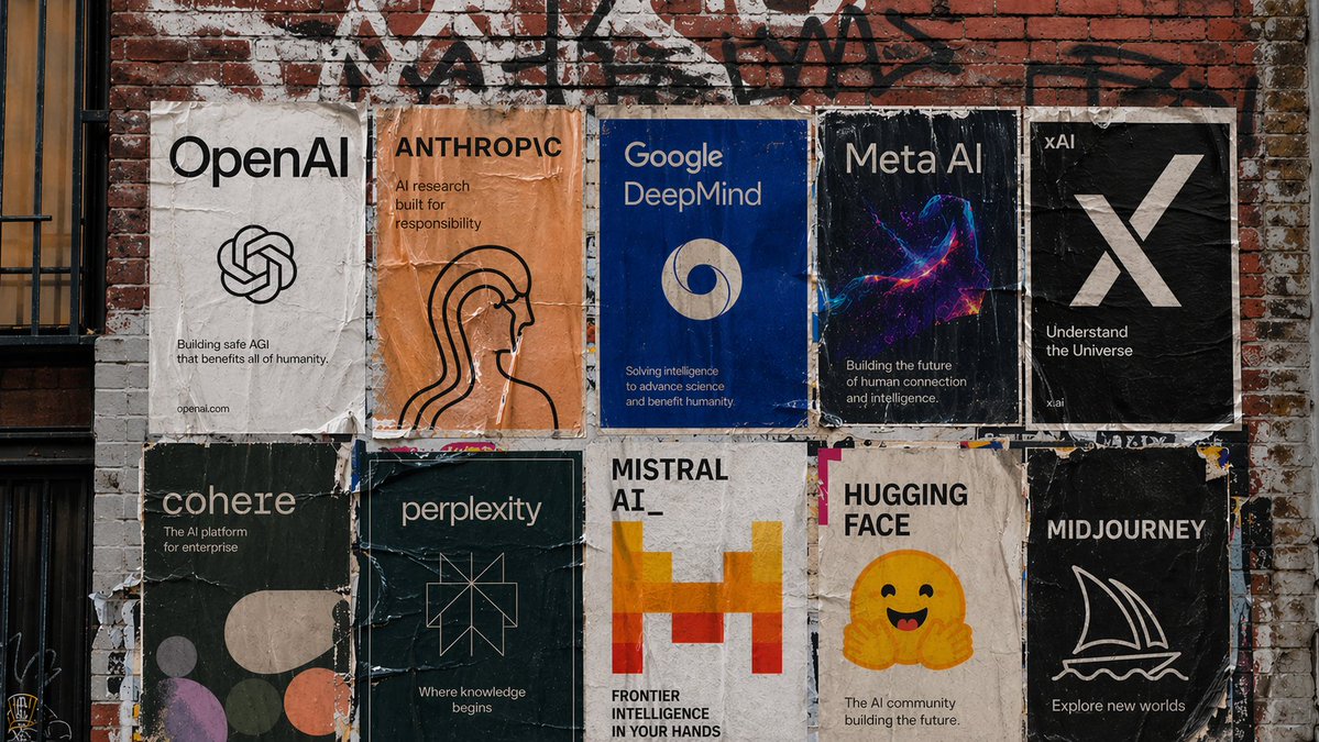 Urban Wheatpaste Poster Setup - AI image template preview