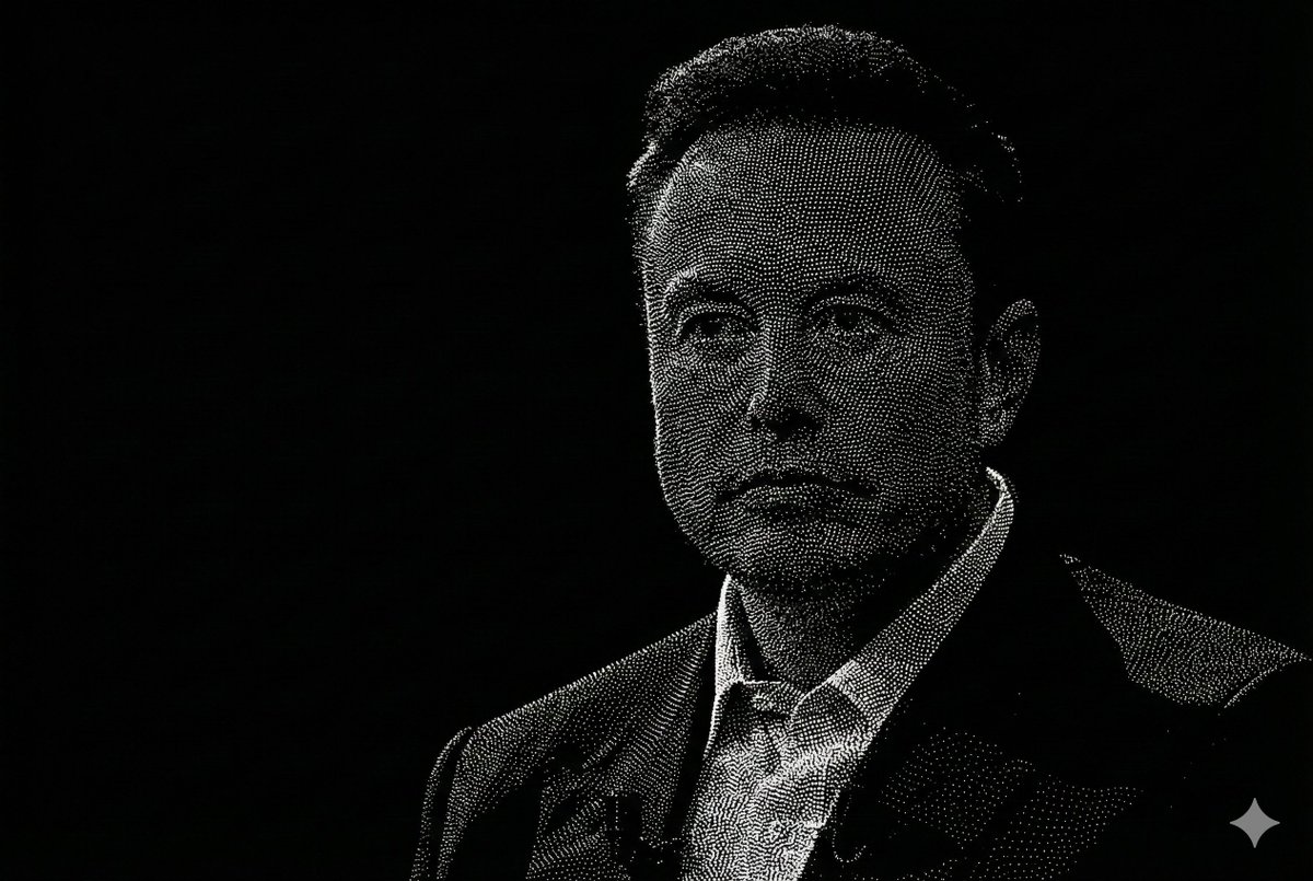 Censored Point-Cloud Portrait - AI image template preview