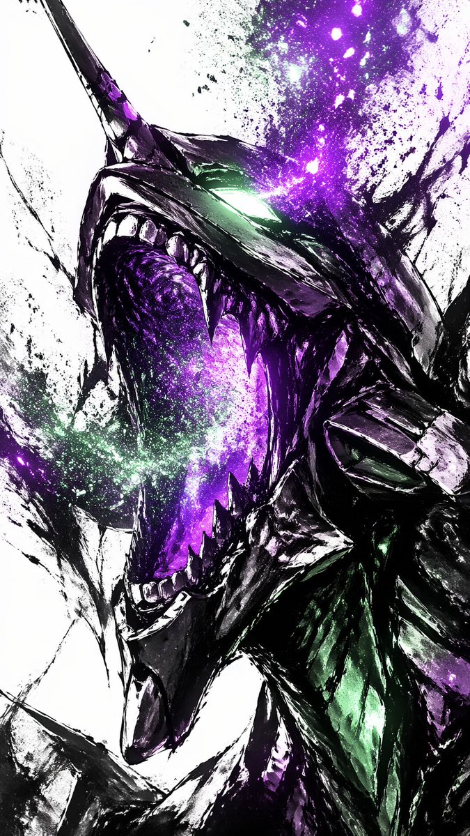 Cosmic Ink Dragon Roar - AI image template preview