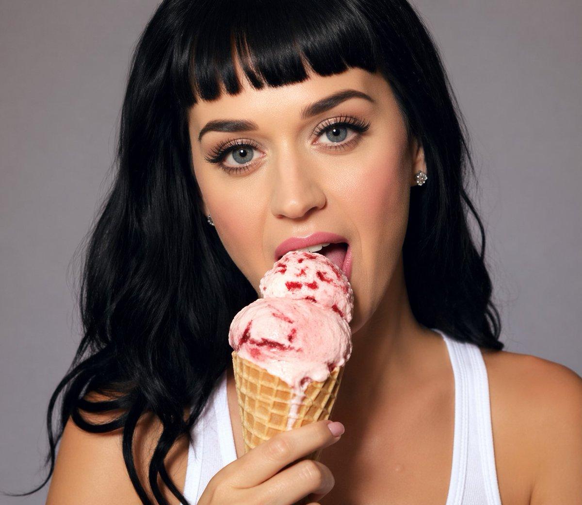 Studio Portrait With Strawberry Ice Cream - AI image template preview